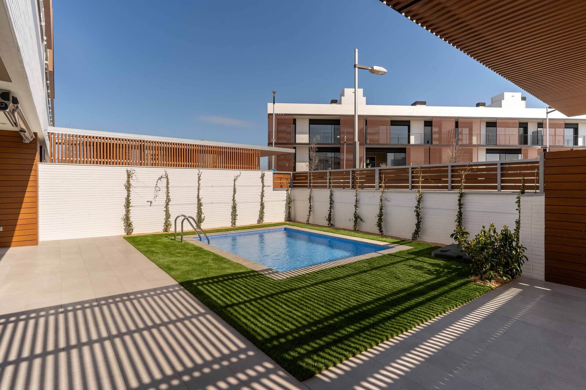 Exterior garden